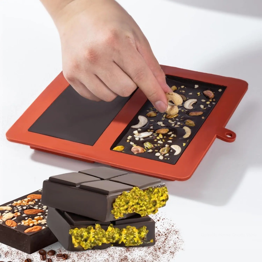 Dubai Chocolate Mold Bar Pista - đánh giá và giá Silicone Mold Baking