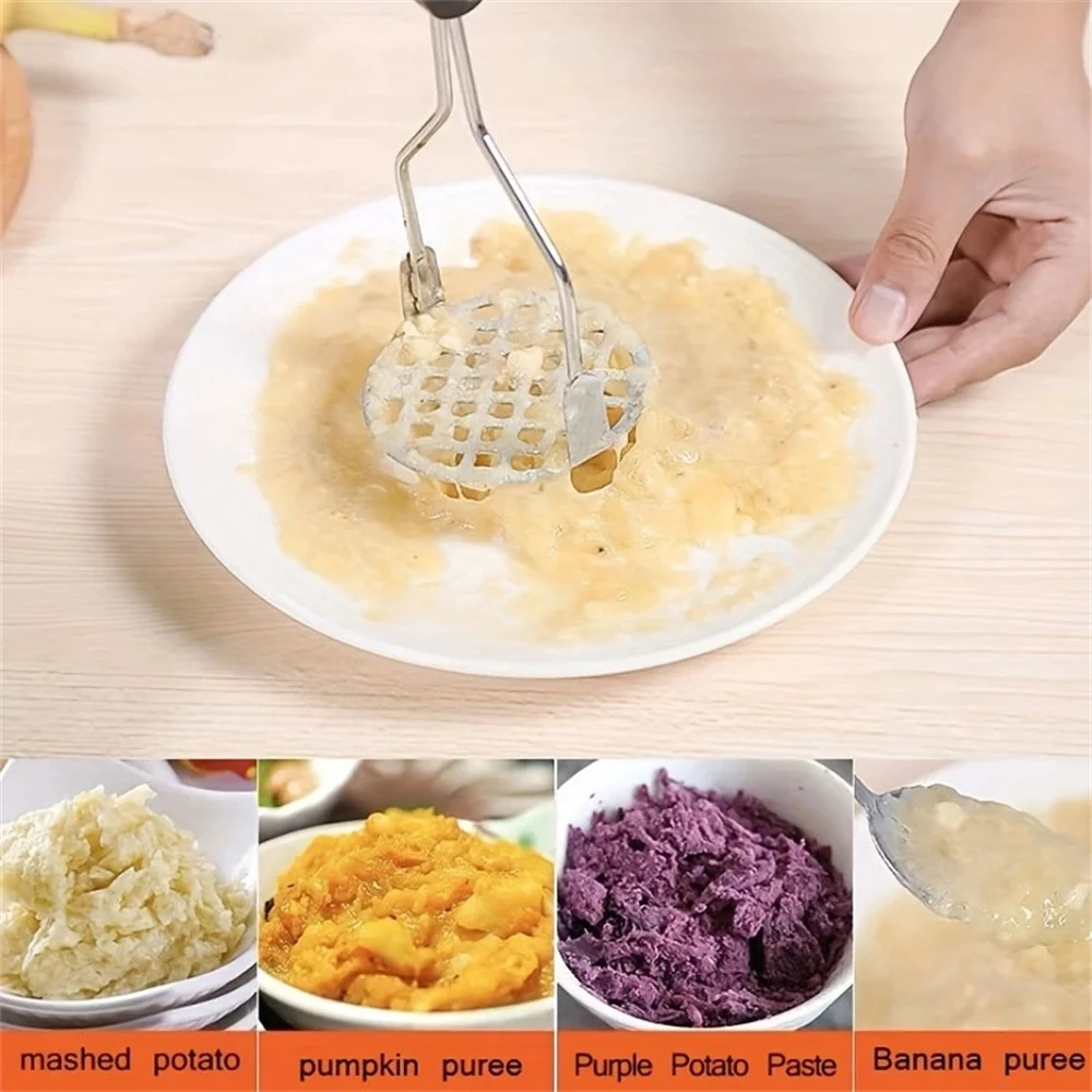 Stainless Steel Potato Masher  - đánh giá và giá Kitchen Gadgets For Kids