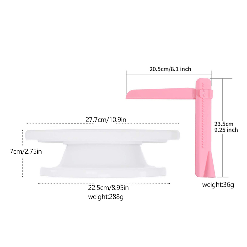 Plastic Cake turntable Kitchen - đánh giá và giá Cake Decorating Turntable