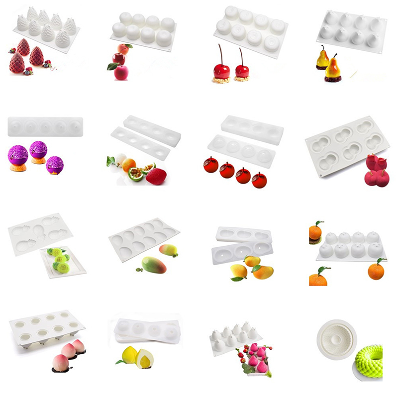 Food-Grade Silicone Fruit Seri - đánh giá và giá Silicone Mold Baking