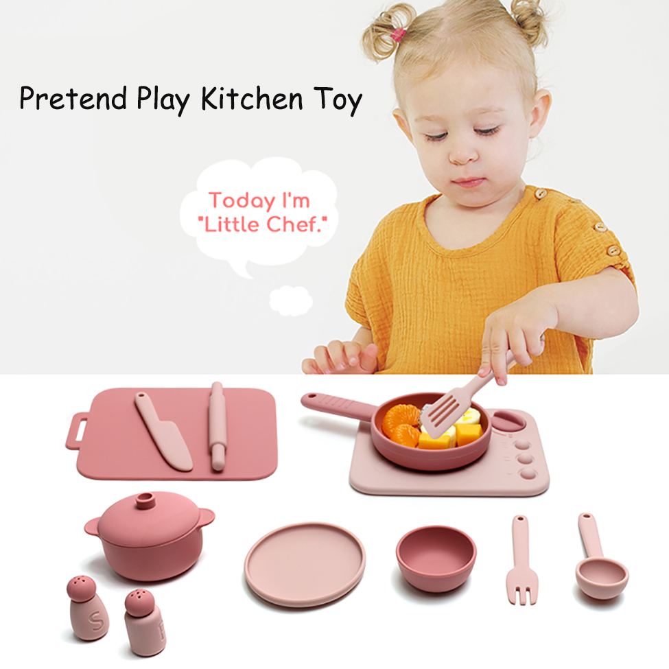 13 Pcs Set Silicone Cooking Pl - đánh giá và giá Kitchen Gadgets For Kids
