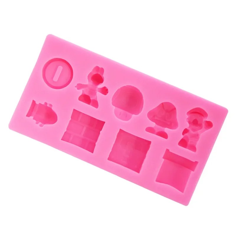 3D Super Mario Bros Cake Mold  - đánh giá và giá Kitchen Gadgets Baking