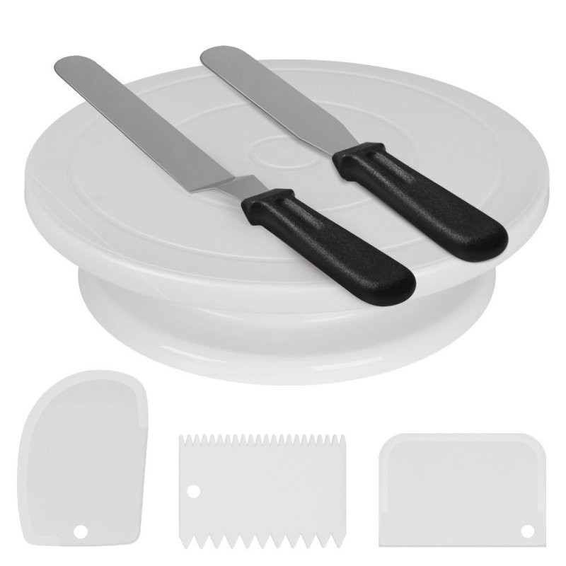 Cake Turntable Set Icing Smoot - đánh giá và giá Cake Decorating Turntable