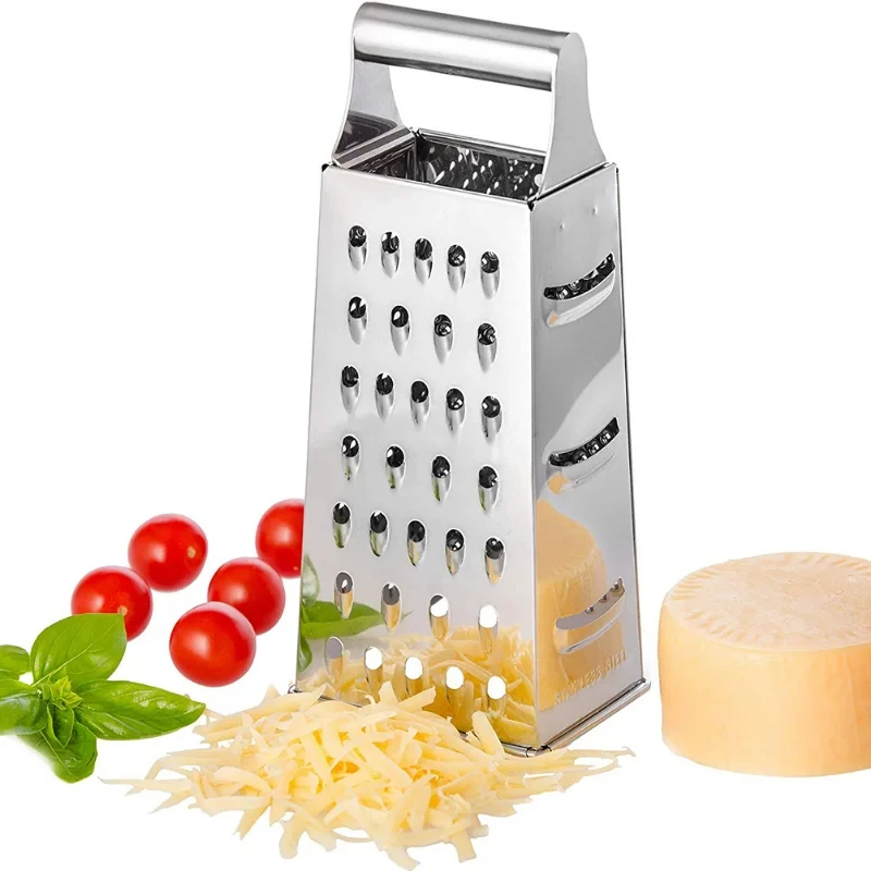 Stainless Steel 4 Sided Blades - đánh giá và giá Cheese Grater Box