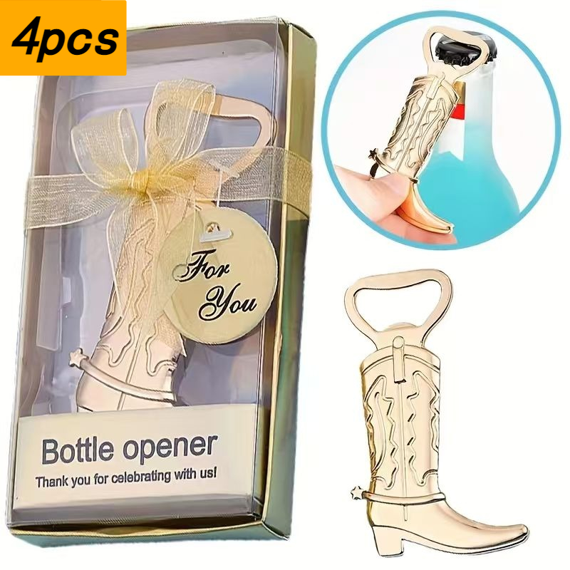 4pcs Boot Bottle Opener with P - đánh giá và giá Kitchen Gadgets Presents