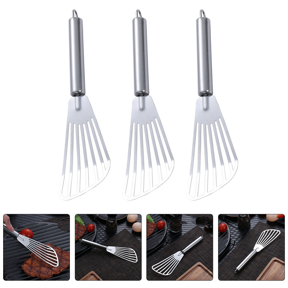 3pcs Stainless Steel Spatula F - đánh giá và giá Kitchen Gadgets Baking