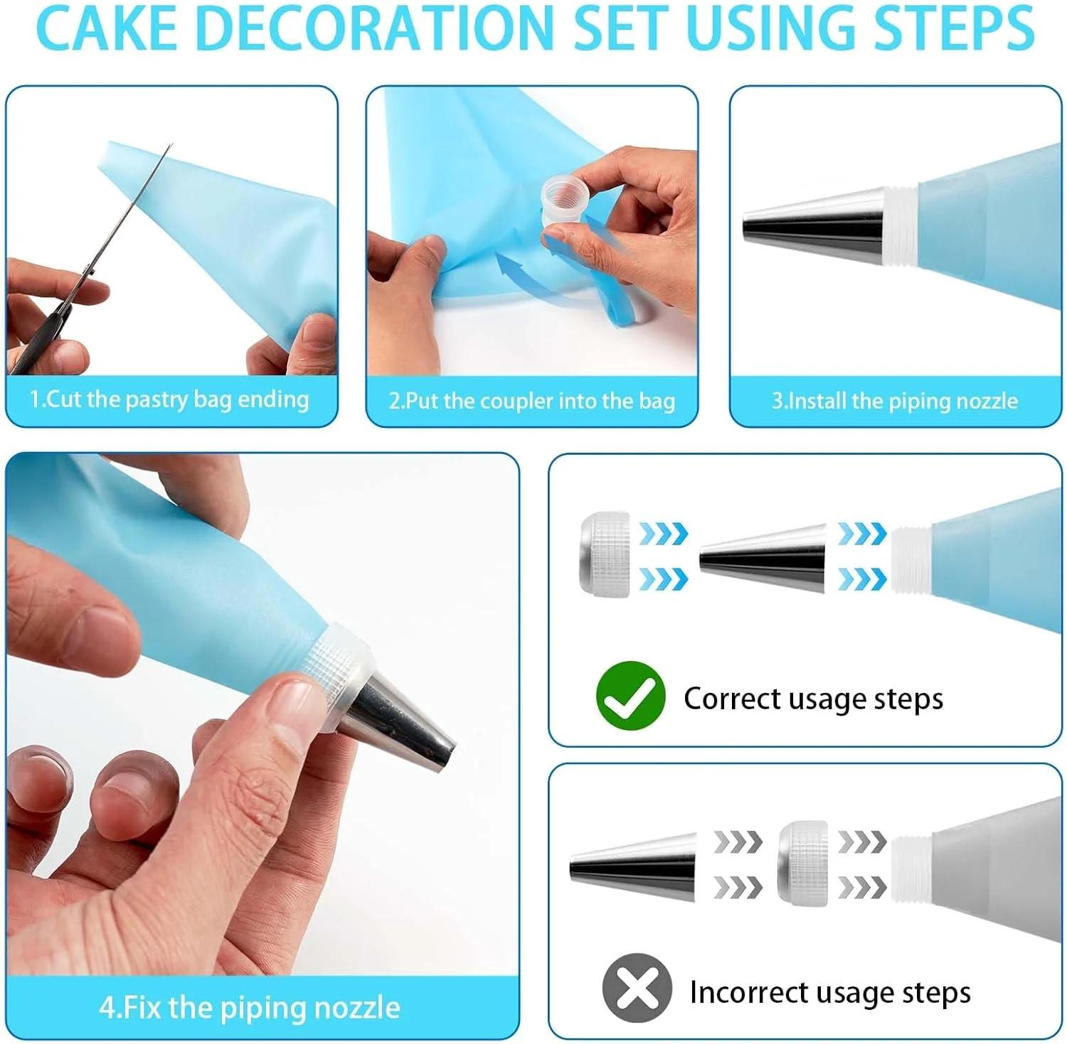Cake decoration set with 205-p - đánh giá và giá Cake Decorating Turntable