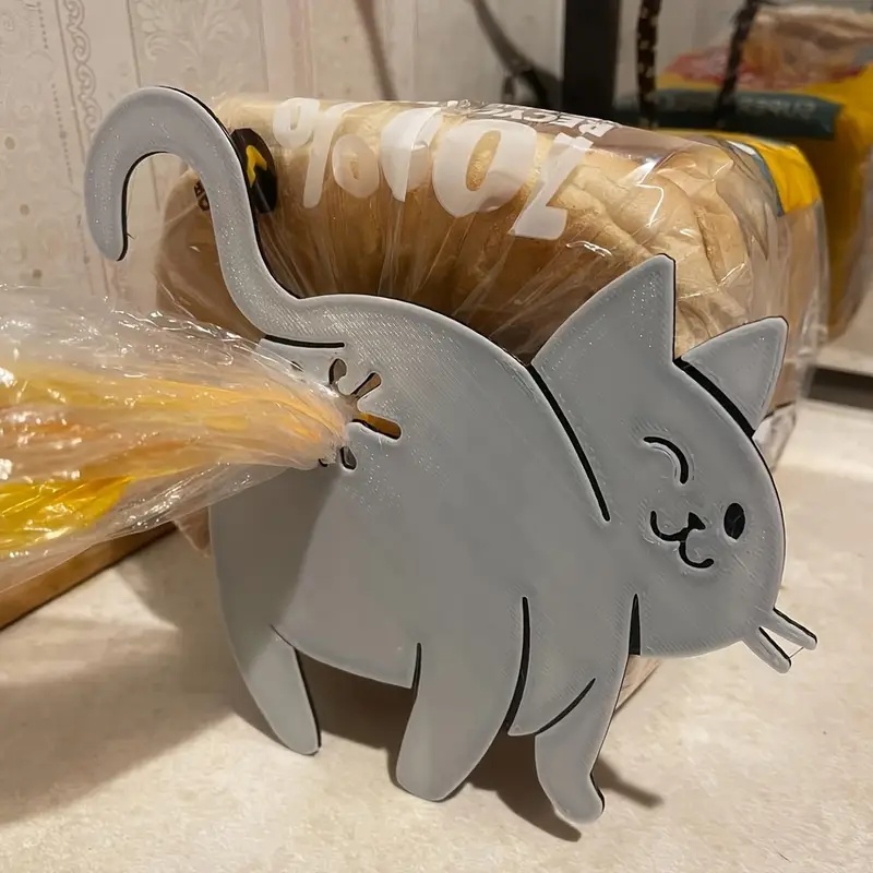 2pcs Funny Cat Butt Bag Clip,  - đánh giá và giá Funny Kitchen Gadgets Gifts