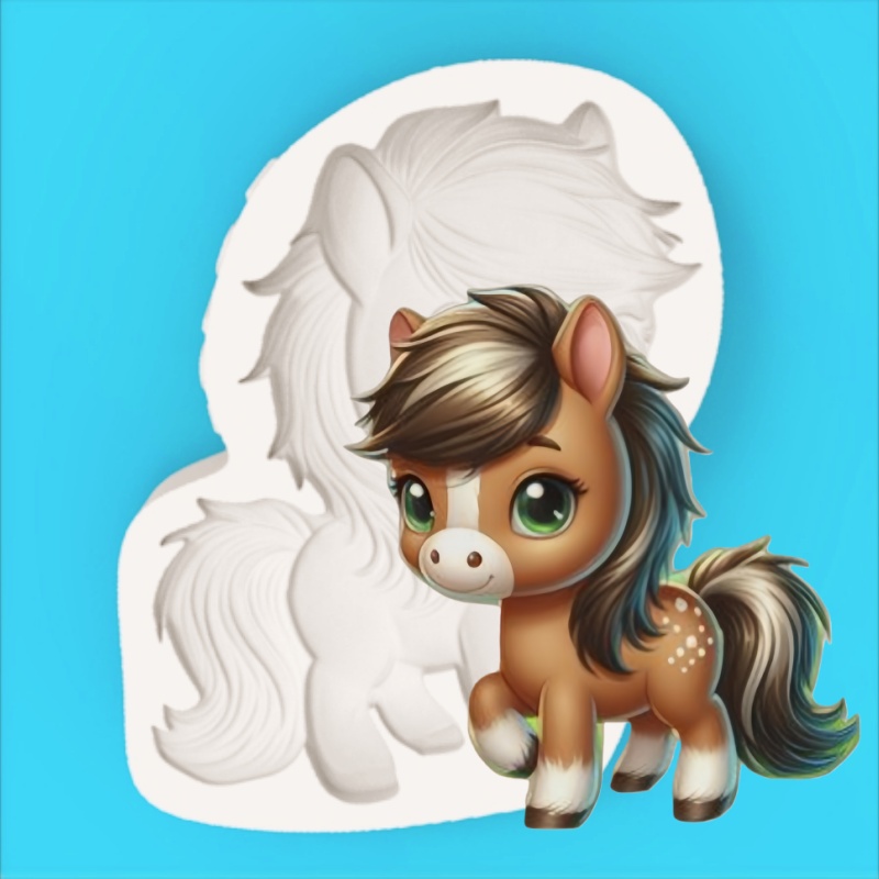​ ​ Healing-Themed Little Pony - đánh giá và giá Silicone Mold Baking