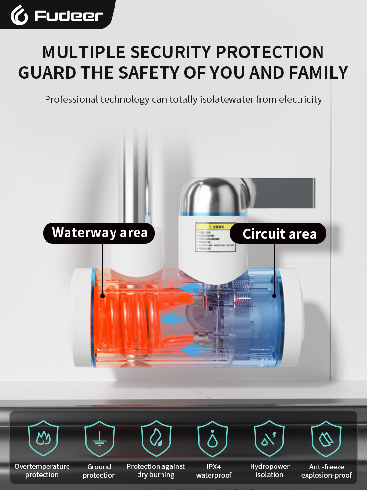 Fudeer Electric Water Heater 2 - đánh giá và giá Kitchen Gadgets Mixer